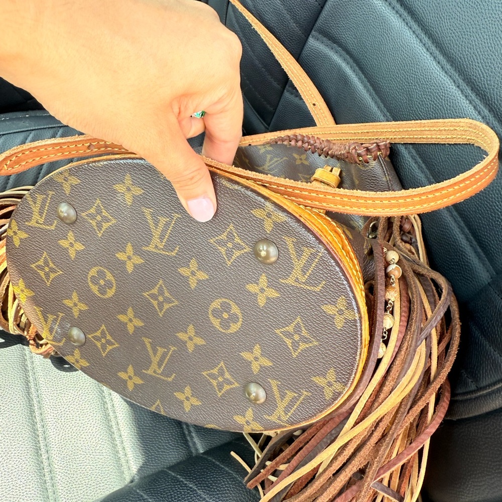 Louis Vuitton Brown Monogram Crossbody Bag